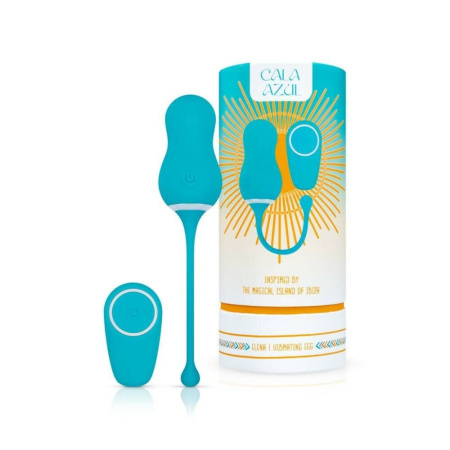 Виброяйцо Cala Azul - Elena Vibrating Egg With Remote Control || 