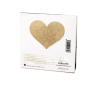 Пэстис - стикини Bijoux Indiscrets - Flash Heart Gold, наклеки на соски || 