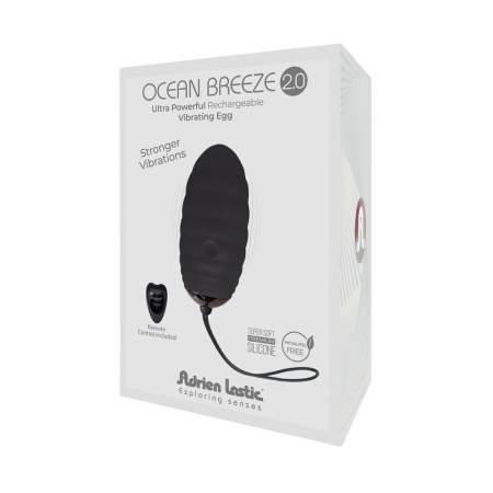 Виброяйцо Adrien Lastic Ocean Breeze 2.0 Black || 