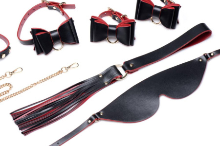 Набор для BDSM Master Series Bow - Luxury BDSM Set With Travel Bag || 