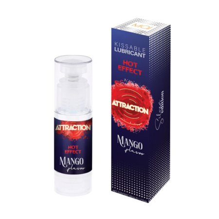 Смазка для орального секса с согревающим эффектом MAI Attraction Heat Mango (50 мл) || 