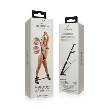 Фиксатор для рук и ног Bedroom Fantasies Spreader Bar Lightweight Restraint Bar - Black || 