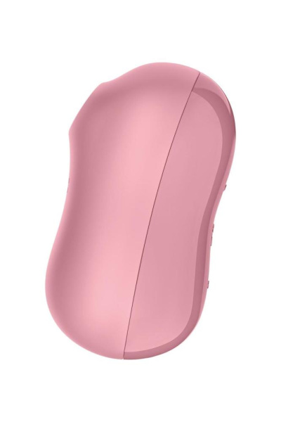 Вакуумный стимулятор с вибрацией Satisfyer Cotton Candy Light Red