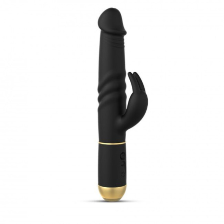 Вибратор Dorcel Furious Rabbit 2.0 с возвратно-поступательными движениями головки, перезаряжаемый || 