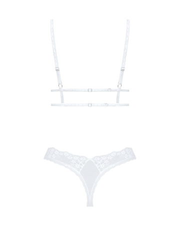 Эротический комплект Obsessive Heavenlly 2-pcs set XS/S, бюстгальтер и танга || 
