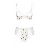 Эротический комплект с рисунком LOVELIA BIKINI white S/M - Passion || 
