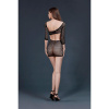Мини-платье Moonlight Model 07 XS-L Black, глубокое декольте, открытая спинка || 