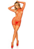 Leg Avenue Cut Out mini dress OS Red || 