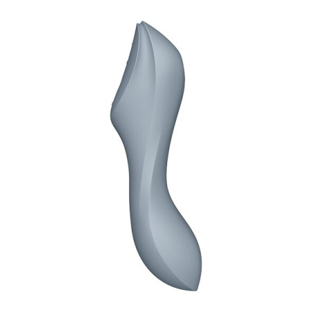 Вакуумный стимулятор с вибрацией Satisfyer Curvy Trinity 3 BlueGrey || 