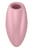 Вакуумный стимулятор-сердечко с вибрацией Satisfyer Cutie Heart Light Red || 