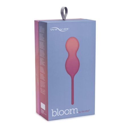 Смарт вагинальные шарики с вибрацией We-Vibe Bloom, диаметр 3,3 см, масса 45, 65, 80 г || 