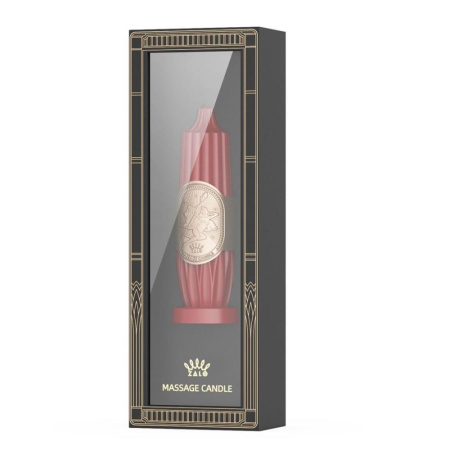 Роскошная массажная свеча Zalo Massage Candle Red || 