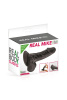 Фаллоимитатор с присоской Real Body - Real Mike Black, TPE, диаметр 3,8см || 