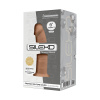Фаллоимитатор SilexD Robby Caramel (MODEL 2 size 6in), двухслойный, силикон+Silexpan, диаметр 3,5 см || 