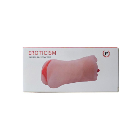 Двухсторонний мастурбатор Men Powerup Eroticism: вагина и ротик || 