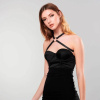 Портупея из экокожи Bijoux Indiscrets MAZE — Cross Chest Harness Black || 