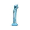 Стеклянный дилдо Gildo - Ocean Ripple Glass Dildo