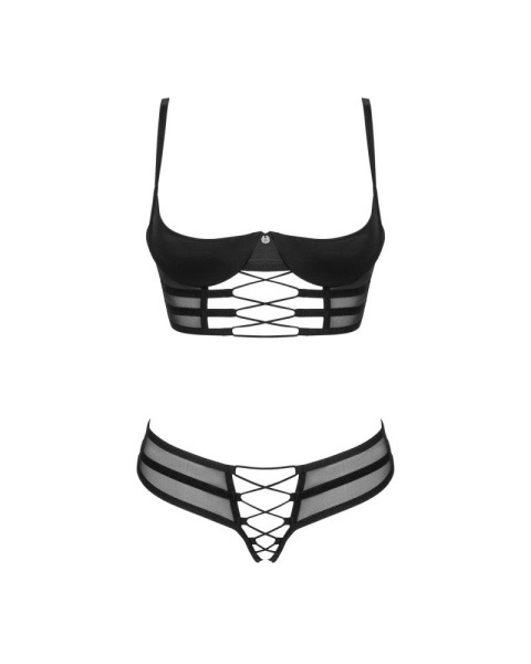 Комплект Obsessive Roxelia 2-pcs crotchless set XL/2XL