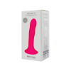 Дилдо с присоской Adrien Lastic Hitsens 4 Pink, отлично для страпона, диаметр 3,7см, длина 17,8см || 