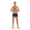 Портупея Bedroom Fantasies Lionel High Halter - Black || 