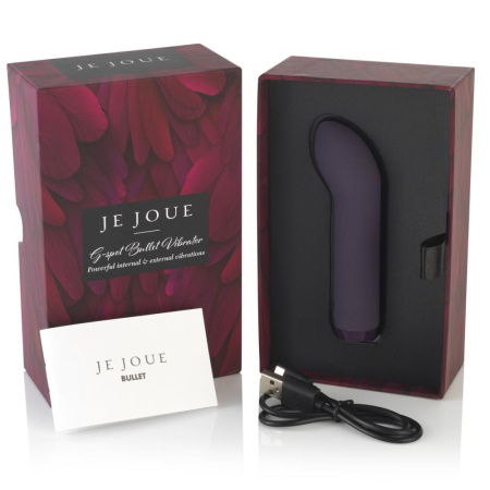 Премиум вибратор Je Joue - G-Spot Bullet Vibrator Purple с глубокой вибрацией || 