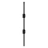 Эрекционное кольцо Nexus FORGE Double Adjustable Lasso - Black || 