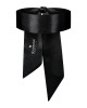 Атласная маска-повязка Obsessive Blindfold black One size, черная || 