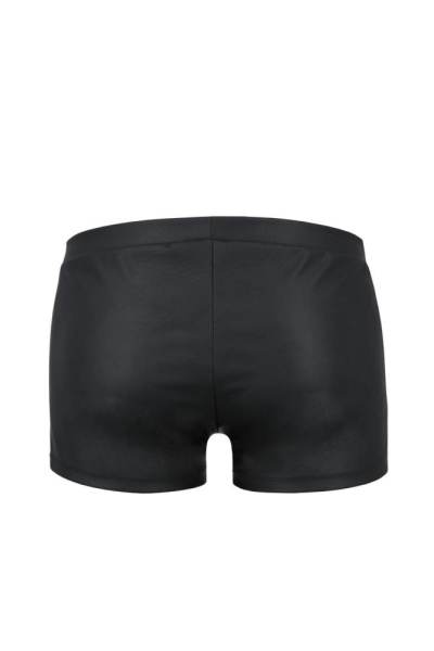 Мужские кожаные боксеры с клапаном Passion 050 Short Patrick S/M Black