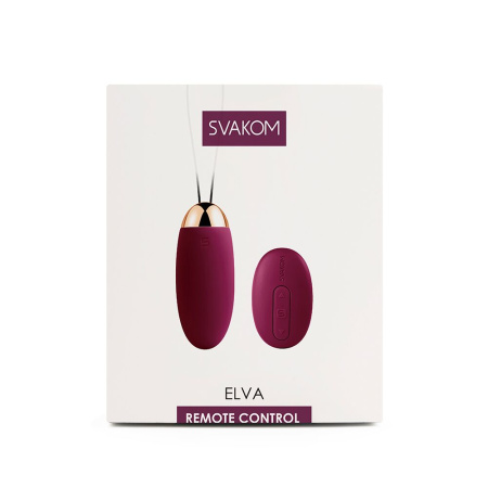 Виброяйцо с пультом управления Svakom Elva Violet || 
