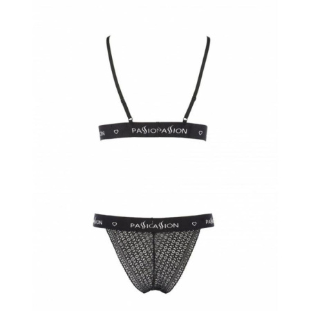 Комплект белья GLAMISS SET black S/M - Passion Exclusive || 