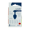 Металлическая анальная пробка Lux Active с розой - Rose Anal Plug - Black, вибропуля в подарок || 