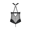 Сетчатый боди с халтером Amanda Body black L/XL - Passion || 