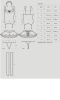 Эротический костюм горничной с юбкой Obsessive Housemaid 5 pcs costume L/XL, черно-белый, топ с подв || 