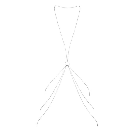 Цепочка для тела Bijoux Indiscrets Magnifique 8 Body Chain — Silver