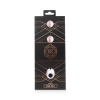 Металлические вагинальные шарики Rosy Gold - Nouveau Kegel Balls, масса 376 г, диаметр 2,8 см || 