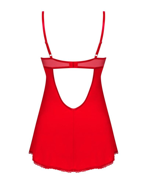 Пеньюар Obsessive Ingridia chemise & thong M/L