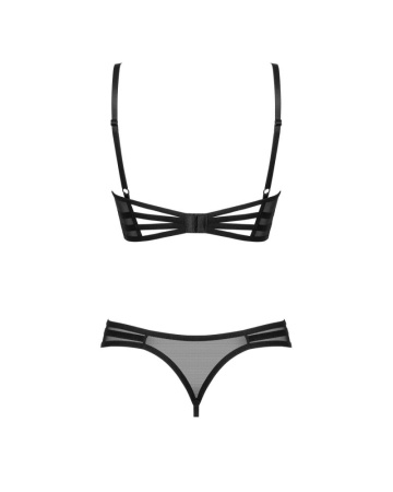 Комплект Obsessive Roxelia 2-pcs crotchless set XS/S || 