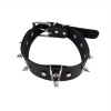 Ошейник с шипами и поводком Art of Sex - Collar Spikes and Leash || 