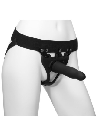 Страпон унисекс Doc Johnson Body Extensions - BE Daring, полая насадка