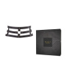 Портупея-пояс Bijoux Indiscrets MAZE - Wide Belt and Restraints Black, экокожа || 