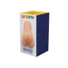 Мастурбатор-вагина Wooomy Squeeezy Masturbator Vagina, мягкие открытые губы, 13,2х5,4 см || 