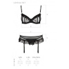 Сексуальный комплект с поясом для чулок LOVELIA SET black S/M - Passion || 