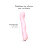Вибратор Love To Love SWAP - BABY PINK, с пульсирующей жемчужиной для точки G, 3 мотора, гнется || 