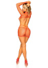 Leg Avenue Cut Out mini dress OS Red || 