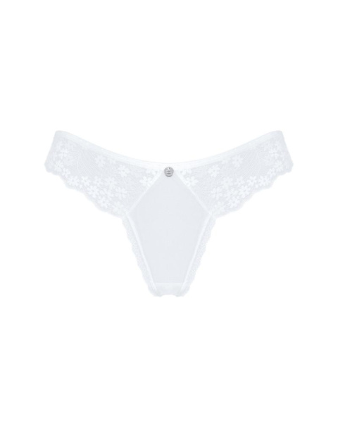 Полупрозрачные трусики Obsessive Heavenlly panties XL/2XL, открытые ягодицы