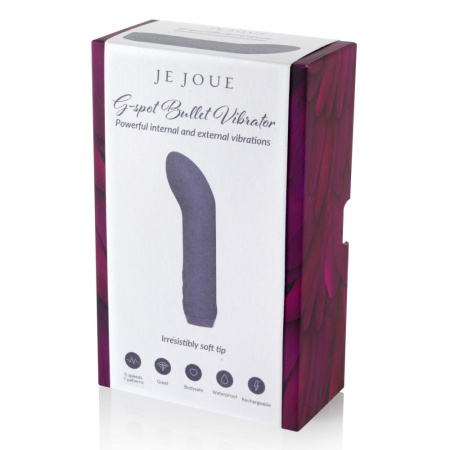 Премиум вибратор Je Joue - G-Spot Bullet Vibrator Purple с глубокой вибрацией || 