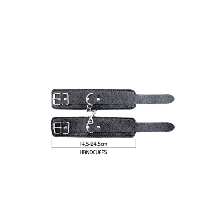 Набор БДСМ аксессуаров Alive Secret Desires Black BDSM Kit (8 pcs) || 
