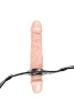 Кляп с двойным фаллоимитатором Fetish Tentation Double Penis Gag Flesh || 
