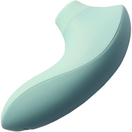 Вакуумный стимулятор Svakom Pulse Lite Neo Seafoam Blue, управляется со смартфона || 