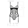 Корсет с подвязками + стринги LOVELIA CORSET black L/XL - Passion || 